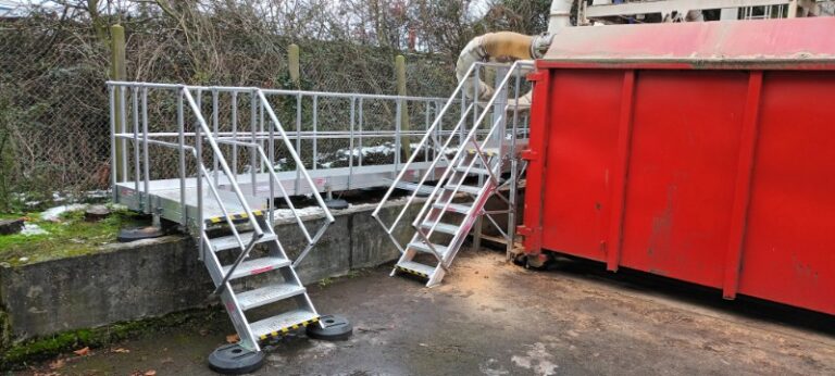 passerelle aluminium hauteur normandie
